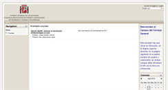 Desktop Screenshot of campus.consejogeneralcdl.es
