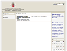 Tablet Screenshot of campus.consejogeneralcdl.es